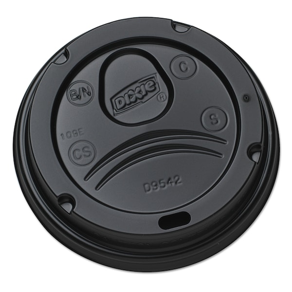 Cup Lids for 10-20 oz., Black, Pk1000